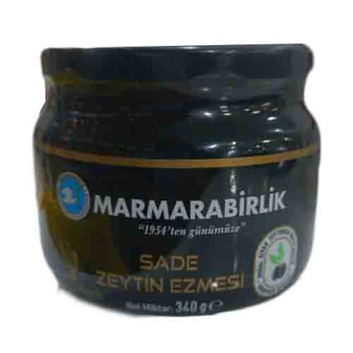 Marmara-Birlik-Sade-Zeytin-Ezmesi-340-g زیتون خمیری سیاه مارمارابیرلیک Marmarabirlik Sade Zeytin Ezmesi وزن 340 گرم - Image 1