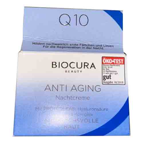Nachtcreme-Biocura-Nachtcreme-je-50ml کرم شب آلمانی بیوکورا Biocura Nachtcreme ضد پیری 50 میل - Image 1