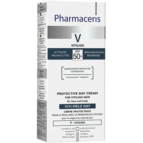 Pharmaceris V Viti-Melo Day کرم روز لهستانی ترمیم کننده فارماسریز Pharmaceris V Viti-Melo Day مناسب صورت و بدن 75 میل - Image 1