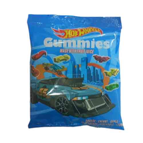 Untitled-1 دراژه شکلاتی جرقه ای هات ویلز Hotwheels jelibom مدل ماشین پسرانه 100 گرم - Image 1