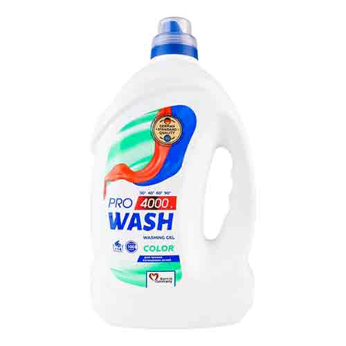 Untitled-10 مایع لباسشویی آلمانی پرو واش Pro Wash, Universal Fabric Washing Liquid مناسب انواع پارچه 4000 گرم - Image 1