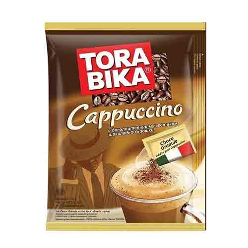 Untitled-3 کاپوچینو فوری اندونزی تورابیکا Torabika Cappuccino همراه با پودر کاکائو بسته 20 عددی - Image 1