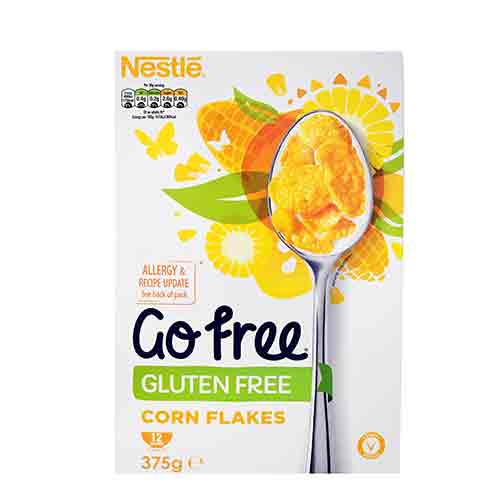 Untitled-7 کورن فلکس انگلیسی کلاگز Nestle Go Free Corn Flakes با طعم ذرت 375 گرم تاریخ 2025/09 - Image 1