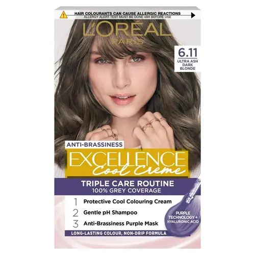 640x640-ezgif.com-resize کیت رنگ مو فرانسوی لورآل Loreal Excellence رنگ بلوند تیره شماره 6.11 - Image 1