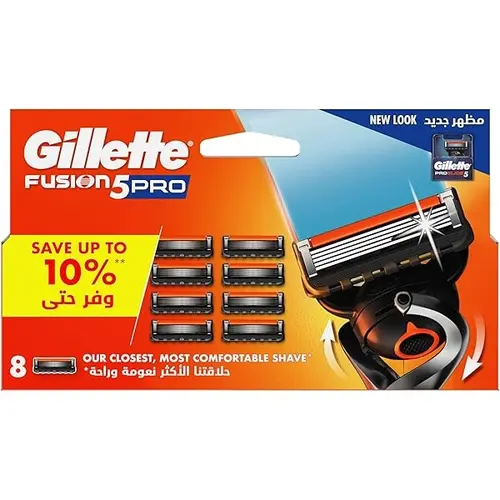 81oVGFAZWuL._AC_UL600_SR600600_-ezgif.com-resize خودتراش کلمبیایی مردانه فیوژن ژیلت Gillette ProGlide5 بسته 8 عددی - Image 1