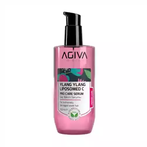 Agiva1 سرم مو ترمیم کننده آگیوا Agiva Ylang Ylang Lıpozom مناسب موهای ضعیف و آسیب دیده 100 میل - Image 1