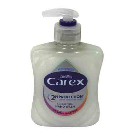CAREX-HANDWASH-250ML-COMPLETE-MOISTURE-PLUS مایع دستشویی آنتی باکتریال لهستانی کارکس CAREX MOISTURE مرطوب کننده 250 میل - Image 1