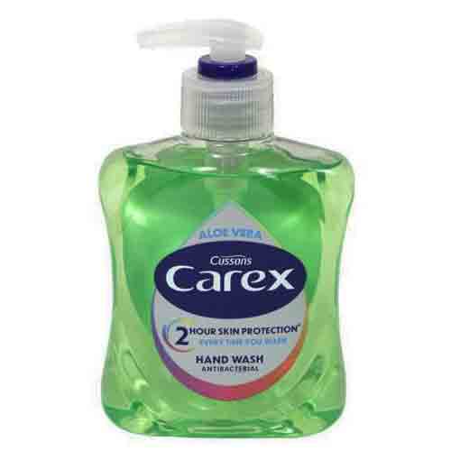 Carex-Antibacterial-Hand-Wash-(250ml)---Aloe-Vera مایع دستشویی آنتی باکتریال لهستانی کارکس CAREX Aloe Vera حاوی آلوئه ورا 250 میل - Image 1