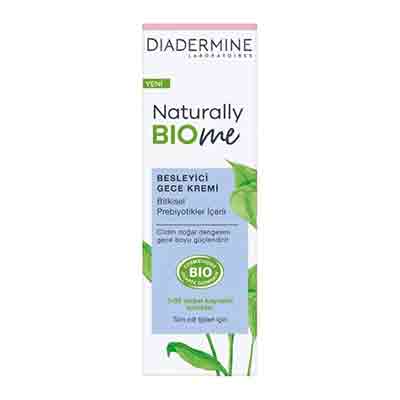 DIADERMINE-NATURALLY-BIO-ME-BESLEYICI-GECE-KREMI-600x600 کرم شب دیادرمین DIADERMIN NATURALLY BIO ME GECE مرطوب کننده 50 میل - Image 1