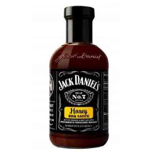 Jack-Daniels-Honey-Bbq-Sauce-473ml سس باربیکیو اصل کانادایی جک دنیلز Jack Daniels HONEY BBQ SAUCE بدون گلوتن 553 گرم - Image 1