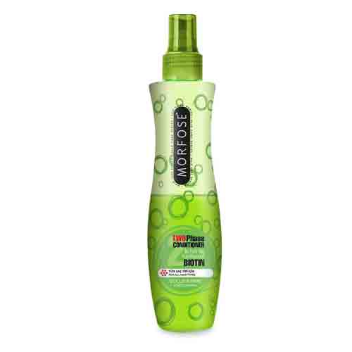 MORFOSE-Fön-Suyu-240-Ml. نرم کننده دوفاز واتر بیوتین مورفوس Morfose - Biotinمناسب انواع مو 240 میل - Image 1