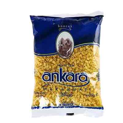ankara-boncuk ماکارونی آنکارا Ankara استوانه ای کوچک 500 گرم - Image 1