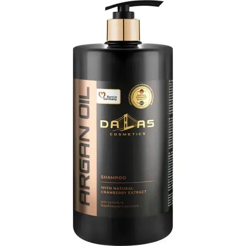 ezgif-76beab92ca078a شامپو روغن آرگان آلمانی دالاس Dalas Cosmetics Shampoo مناسب موهای آسیب دیده 1000 میل - Image 1