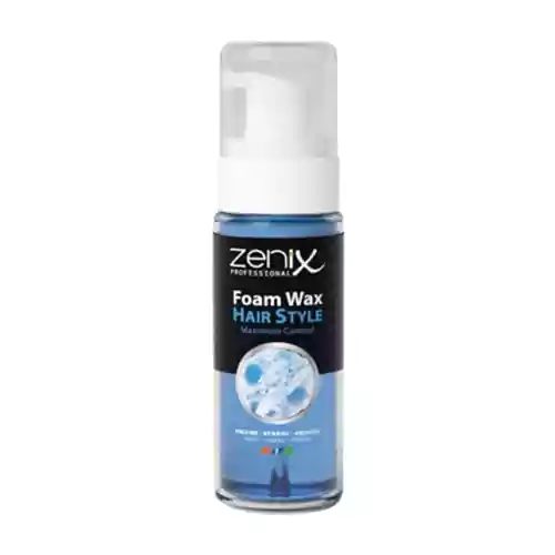 41QfK01vPJS فوم حالت دهنده مو مردانه زنیکس Zenix Foam Wax Volume با چسپندگی قوی 150 میل - Image 1