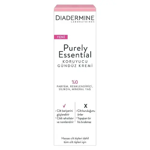 51VJscQgpFL-ezgif.com-resize کرم روز ترمیم کننده آلمانی دیادرمین Diadermine Koruyucu Gündüz Kremi مناسب پوست حساس 40 میل - Image 1