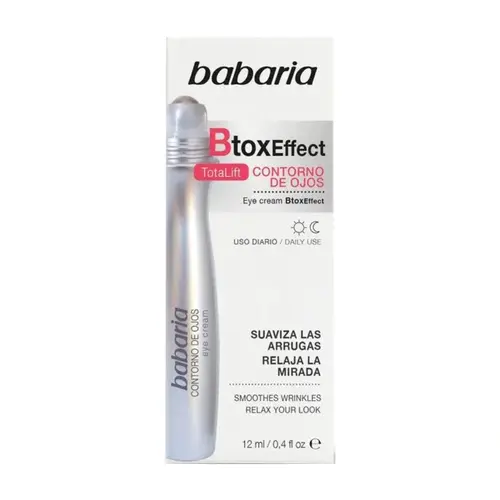 Babaria-Eye-Contour-Botox-Effect-12ml-ezgif.com-resize کرم ضد چروک دور چشم اسپانیایی باباریا Babaria Botox effect بوتاکس افکت 12 میل - Image 1