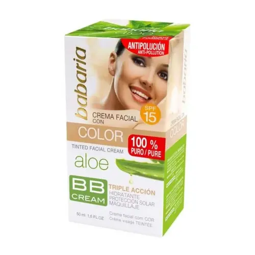 Picsart_25-04-12_22-33-07-897_11zon-600x600-ezgif.com-resize بی بی کرم 4 کاره اسپانیایی باباریا Babaria BB CREAM SPF15 مناسب انواع پوست 50 میل - Image 1