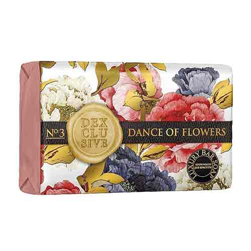 Untitled-3 صابون کرمی دکس Dex Dance Of Flowers حاوی عصاره گلها - Image 1