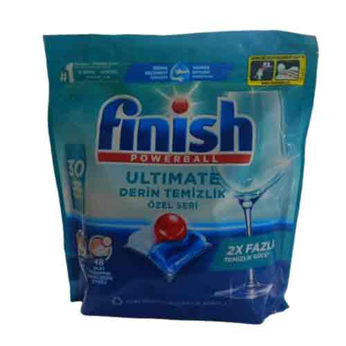 Untitled-5 قرص ماشین ظرفشویی فینیش Finish Ultimate بسته 30 عددی - Image 1