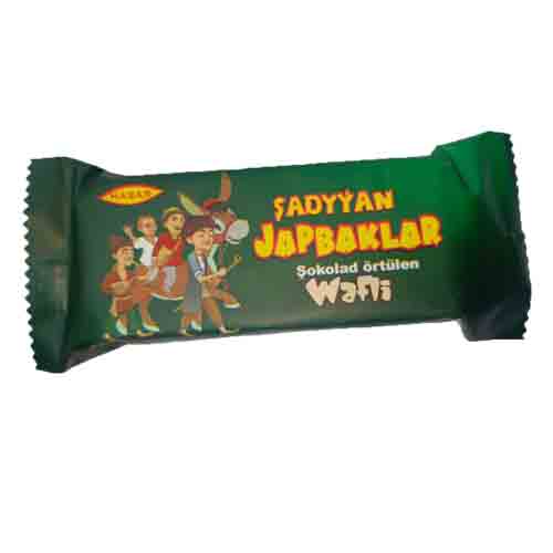 Wafli-Hasar-Şadyýan-Japbaklar-şokolad-örtülen-30-g ویفر هاسار شادیان جاپباکلار Hasar Shadyan Japbaklar با روکش شکلاتی 29 گرم - Image 1