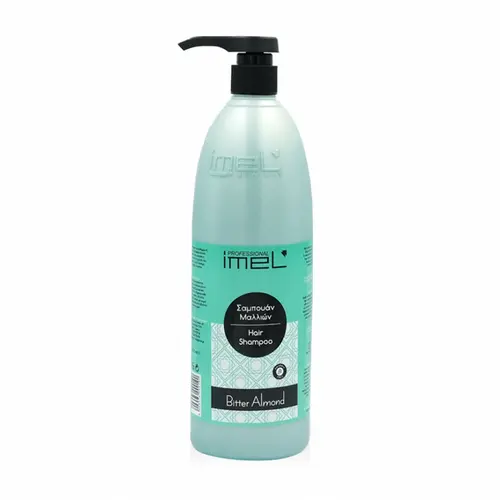 imel-bitter-almond-shampoo-1000ml-ezgif.com-resize شامپو سر یونانی ایمل Imel bitter almond با عصاره بادام تلخ 1000 میل - Image 1