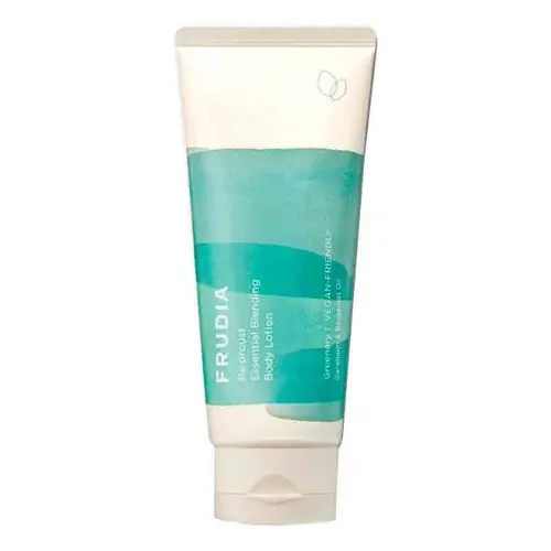 loson-dlya-tela-frudia-reproust-essential-blending-body-lotion-greenery-800x800-ezgif.com-resize لوسیون بدن مرطوب کننده کره ای فرودیا FRUDIA Proust Essential Blending مناسب انواع پوست 200 میل - Image 1