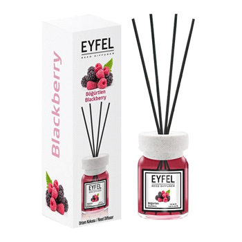 شاه-توت خوشبوکننده هوا ایفل (درجه دو) Eyfel Reed Diffuser Blackberry Scent با رایحه تمشک 110 میل - Image 1