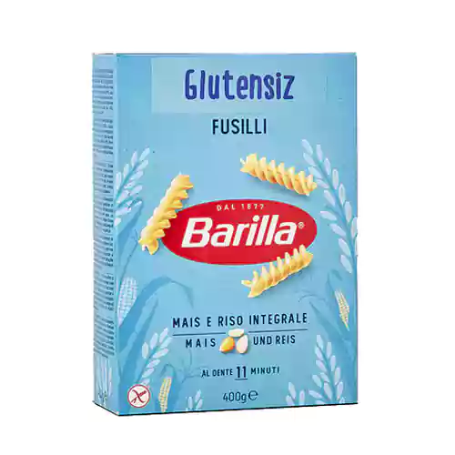 05039586-a9c4d8-680x454 پاستا ایتالیایی باریلا Barilla Pasta Fusilli فسیلی بدون گلوتن 400 گرم - Image 1