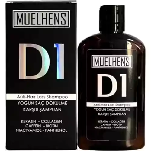 110000739941743-ezgif.com-resize شامپو ضد ریزش مو مولهنز Muelhens D1 Yoğun Saç Dökülme ترمیم کننده مو و پوست سر 500 میل - Image 1