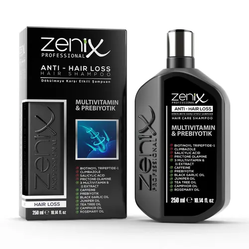 81MlLZcu8XL-ezgif.com-resize شامپو تخصصی ضد ریزش زنیکس Zenix anti hairloss حاوی مولتی ویتامین و پروبیوتیک 250 میل - Image 1