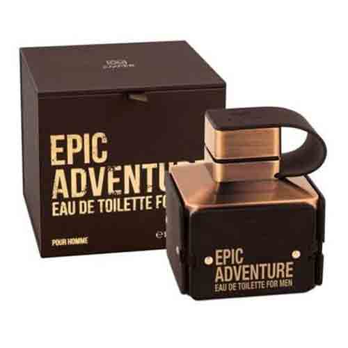 Emper-Epic-Adventure-Eau-De-Toilette-100ml ادو تویلت مردانه امپر اپیک ادونچر Emper Epic Adventure رایحه چوبی و معطر 100 میل - Image 1