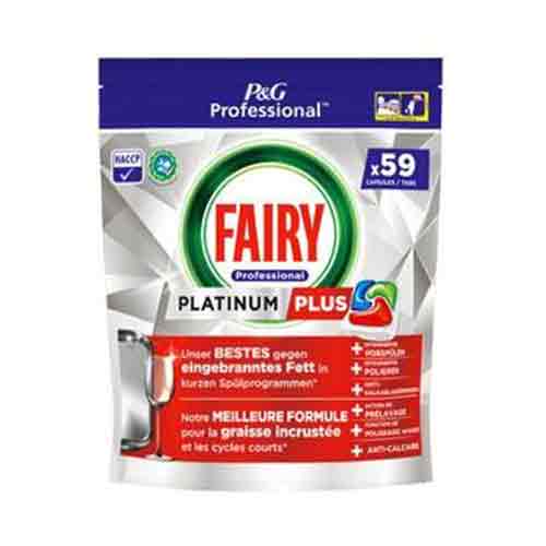 Untitled-1 قرص ماشین ظرفشویی هلندی فیری Fairy Professional Platinum Plus پلاتینیوم پلاس بسته 59 عددی - Image 1