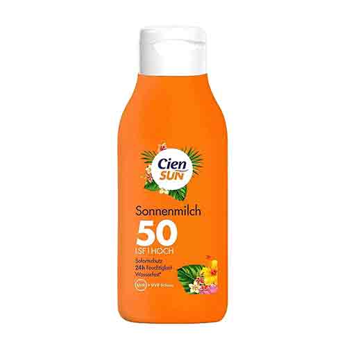 Untitled-7 شیر ضد آفتاب آلمانی سین Cien Sun LSF 50 hoch مناسب انواع پوست 250 میل - Image 1