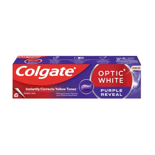 colgate-optic-white-purple-za-ezgif.com-resize خمیردندان هلندی اپتیک کلگیت Colgate Optic White Purple سفید کننده 125 میل - Image 1