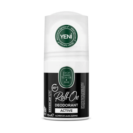 503-3 رول ضد تعریق مردانه ایوب صبری Eyüp Sabri Tuncer Active Men با رایحه تازه و خنک 75 میل - Image 1