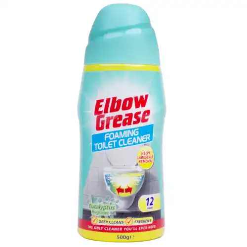 Elbow Grease Foaming Toilet Cleaner فوم شوینده توالت انگلیسی البو گریس Elbow Grease Foaming Toilet Cleaner با رایحه اکالیپتوس 500 گرم - Image 1