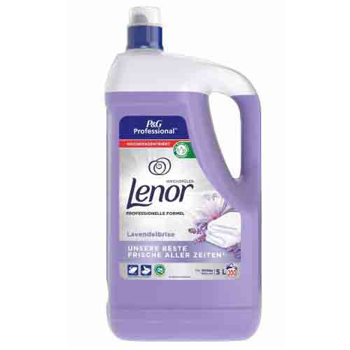 Lenor-Fabric-Softener-Moonlight-5l نرم کننده لباس ایتالیایی لنور Lenor fabric - Lavendel با رایحه اسطوخودوس 5 لیتر 200 بار - Image 1