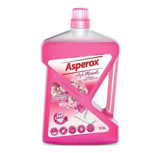 Asperox-Aşk-Masalı-Yüzey-Temizleyici-2.5-Lt مایع کف شور آسپروکس Asperox Aşk Masalı لاو استوری مگنولیا و فریزیا 1000 میل - Image 1