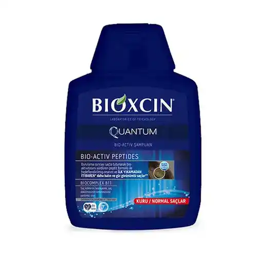 Bioxcin شامپو ضد ریزش کوانتوم بیوکسین BIOXCIN موهای خشک و معمولی 300 میل - Image 1