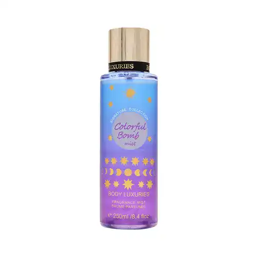 Body Luxuries Colorful Bomb Mist بادی اسپلش انگلیسی لاکچری Body Luxuries Colorful Bomb Fragrance mist با رایحه شیرین 250 میل - Image 1