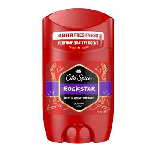 Old-Spice-Rockstar-Deodorant-Stick-50ml مام استیک مردانه ایتالیایی اولد اسپایس Old Spice ROCKSTAR رایحهی ترنج ، فاقد آلومینیوم 50 میل - Image 1
