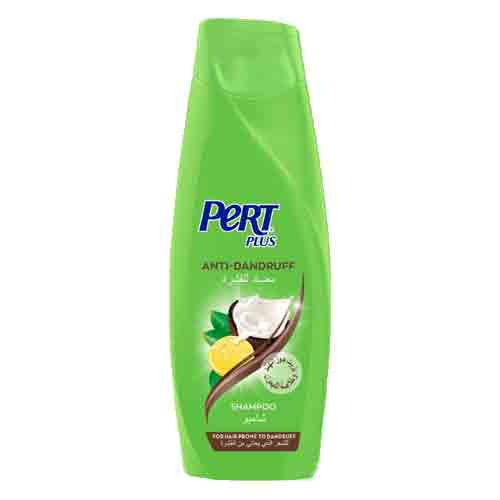 Pert-Plus-Shampoo-Coconut-&-Lemon-Anti-Dandruff-400-Ml شامپو مراقبت روزانه پرت پلاس Pert Plus Coconut & Lemon Anti-Dandruff حاوی روغن نارگیل و عصاره لیمو ، ضد شوره 400 میل - Image 1