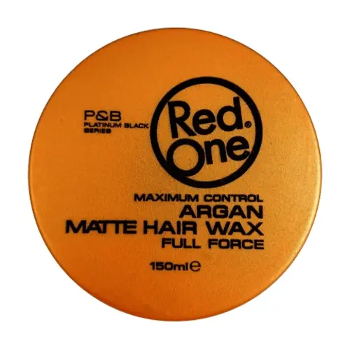 argan-ezgif.com-resize ژل واکس مو ردوان Red One Wax Full Force Argan حاوی روغن آرگان 150 میل - Image 1