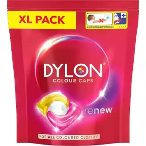 قرص ماشن لباسشویی انگلیسی دایلون Dylon Colour Caps تثبیت کننده رنگ لباس های رنگی بسته 40 عددی