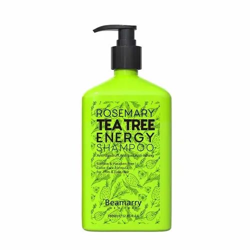 BEAMARRY-Rosemary-Tea-Tree-Energy-Shampoo-380ml-ezgif.com-resize شامپو ضد ریزش و ضد شوره بیمری Beamarry Rosemary Tea Tree Energy حاوی عصاره رزماری 380 میل - Image 1