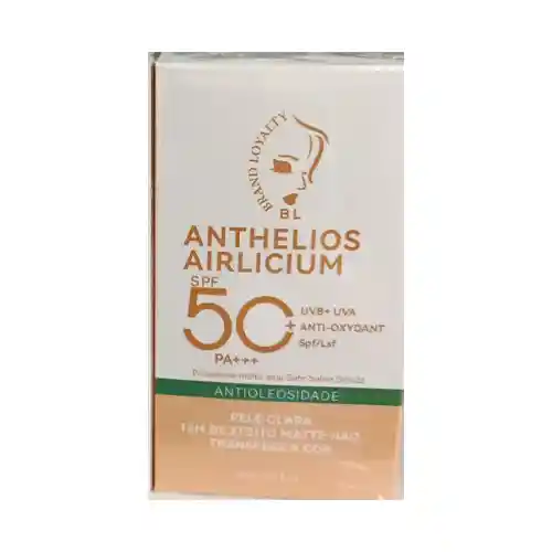 LA ROCHE POSAY - ANTHELIOS SPF 50 کرم ضد آفتاب رنگی لاروش La Roche-Posay Anthelios Airlicium SPF 50 با ماندگاری 12 ساعته 40 میل - Image 1