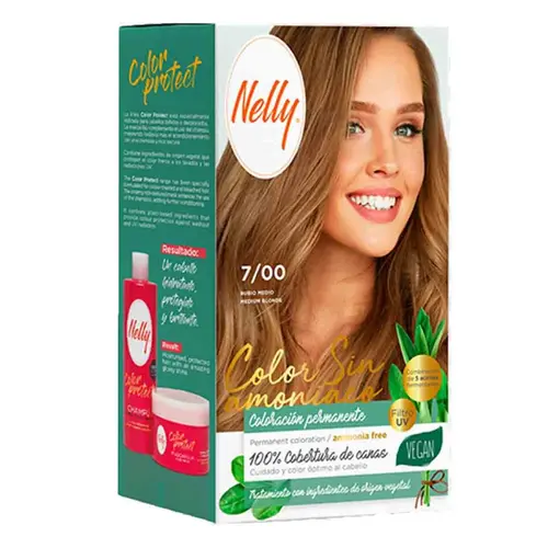 0018566_-nelly-ammonia-free-700-ezgif.com-resize کیت رنگ مو اسپانیایی نلی Nelly HAIR AMMONIA FREE COLOR شماره 7/00 بدون آمونیاک - Image 1