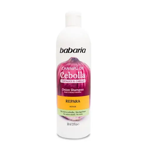 شامپو پیاز اسپانیایی باباریا Babaria CEBOLLA REPAIR مغذی و ترمیم کننده 300 میل - Image 1