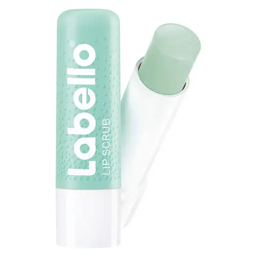 662156_main-ezgif.com-resize بالم لب آلمانی لابلو Labello Caring Lip Scrub Aloe Vera اسکرابدار آلوئه ورا 4.8 گرم - Image 1