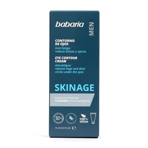 8410412100472-ezgif.com-resize کرم ضد تیرگی دور چشم مردانه اسپانیایی باباریا Babaria EYE CREAM CONTOUR ضد چروک 15 میل - Image 1